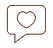 heart bubble icon